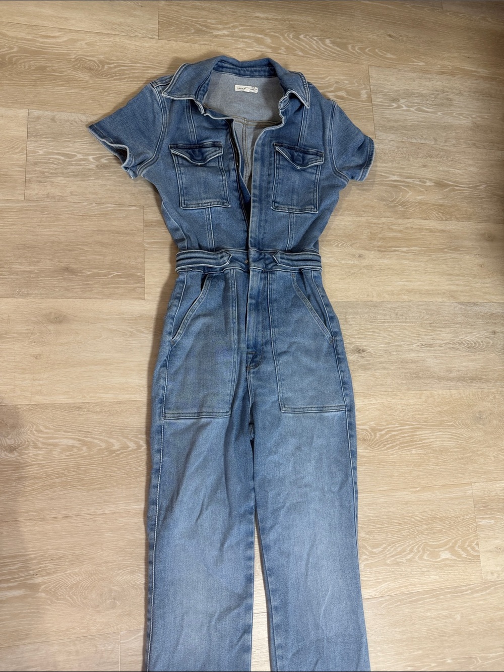 Good American Denim Jumpsuit
